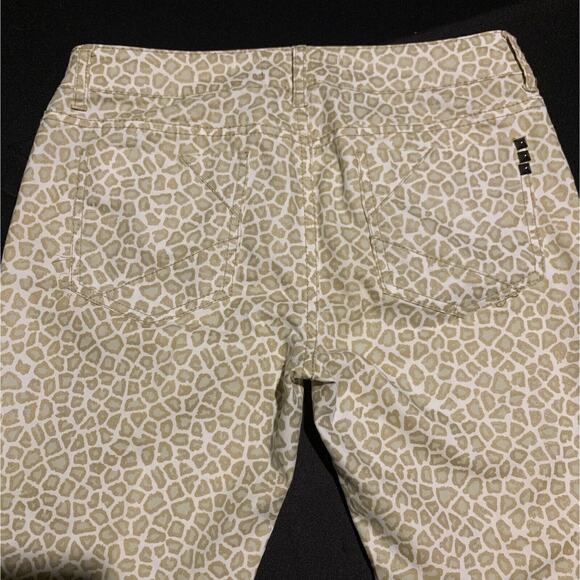 Kardashian Kollection Leopard Animal Print Stretch Pink SKINNY JEANS SIZE 8 - Picture 11 of 11